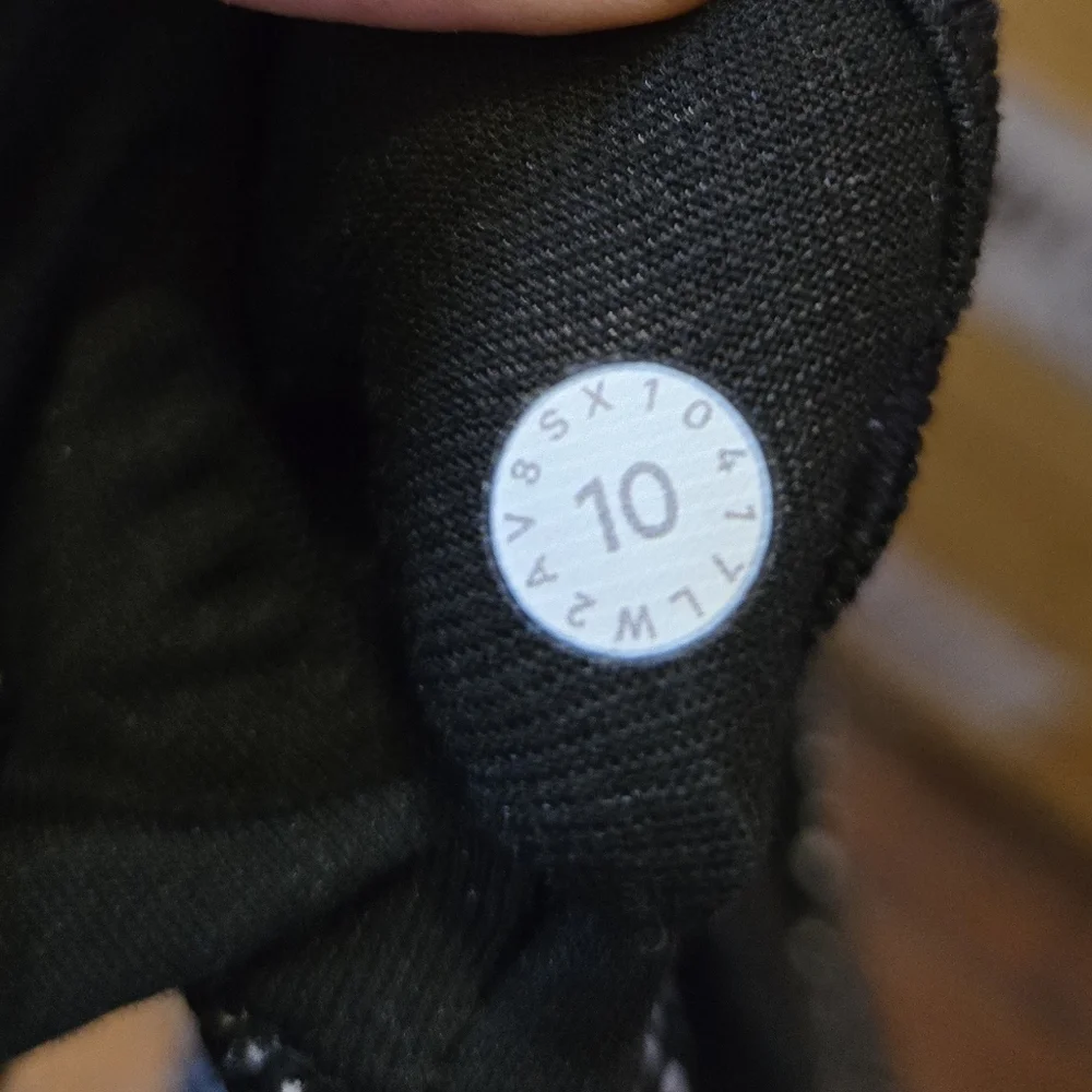 Lululemon Invigorate Bra Longline Night View White Black/Black Size 10 - Picture 9 of 11